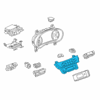 OEM Buick Heater Control Diagram - 84315981