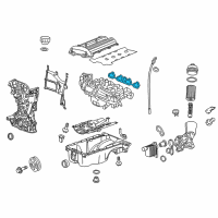 OEM 2012 Chevrolet Sonic Manifold Gasket Diagram - 55566664