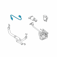 OEM 2001 Chrysler LHS O2 Oxygen Sensor Diagram - 4606133AE