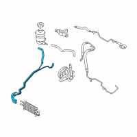 OEM Kia Sedona Tube & Hose Assembly-Ret Diagram - 575404D110