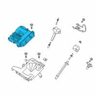 OEM Ford Explorer ECM Diagram - LB5Z-12A650-HBNP