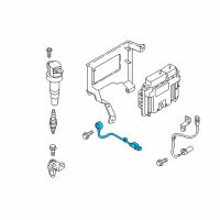 OEM 2016 Hyundai Sonata Sensor Assembly-Knock Diagram - 39250-2B020
