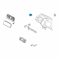 OEM 2007 Lincoln MKX Lock Switch Diagram - 7A1Z-54432A38-AA