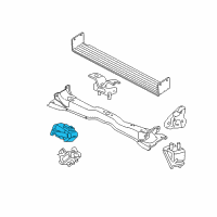 OEM 2005 Ford Explorer Motor Mount Bracket Diagram - 5L2Z-6031-AA