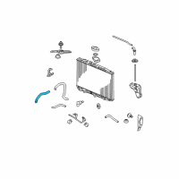 OEM 2008 Acura RL Hose, Water (Upper) Diagram - 19501-RJA-J00