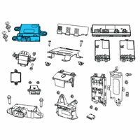 OEM 2020 Dodge Charger Module-Gateway Diagram - 68454413AA