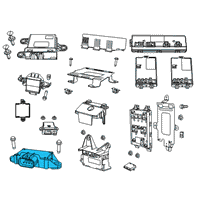 OEM Ram 1500 Fuel Pump Control Module Diagram - 68193711AC