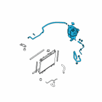 OEM 2013 Nissan Xterra Tank Assy-Reserve Diagram - 21710-ZL01A