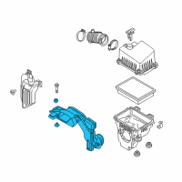 OEM Scion Air Inlet Duct Diagram - 17751-WB001