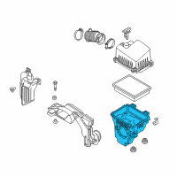 OEM Toyota Air Cleaner Body Diagram - 17701-WB001