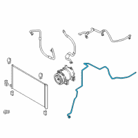 OEM 2016 Nissan Rogue Pipe Assembly-Front Cooler, High Diagram - 92440-4BA5B