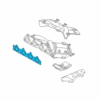 OEM 2014 Hyundai Veloster Gasket-Exhaust Manifold Diagram - 28521-2B400