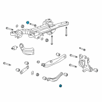 OEM 2015 Buick LaCrosse Track Bar Nut Diagram - 11094506