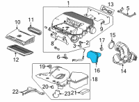 OEM 2022 Acura MDX Chamber Complete Diagram - 17230-61A-A00