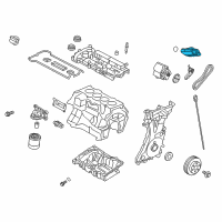 OEM 2019 Ford Transit Connect Oil Feed Tube Diagram - EJ7Z-6622-A