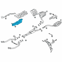 OEM 2016 Hyundai Genesis Protector-Heat Front, LH Diagram - 28791-B1100