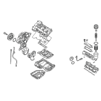OEM 2011 Kia Sorento Oil Level Gauge Rod Assembly Diagram - 266113C100