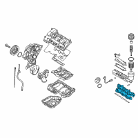 OEM 2006 Hyundai Azera Manifold Assembly-Intake Diagram - 28310-3C300