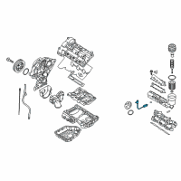 OEM 2015 Kia Sorento Switch Assembly-Oil Pressure Diagram - 9475037100