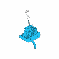 OEM Infiniti Automatic Transmission Shifter Assembly Diagram - 34901-4GF2C