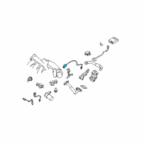 OEM 2005 Nissan Maxima EGR Temperature Sensor Diagram - 14730-6N210