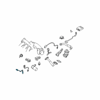 OEM 2003 Infiniti Q45 Rear Heated Oxygen Sensor Diagram - 226A0-AR210