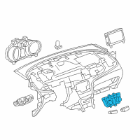 OEM 2022 Buick Encore Warning Switch Diagram - 42364066