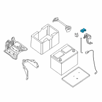 OEM 2008 Infiniti QX56 Cover-Connector Diagram - 24345-79901