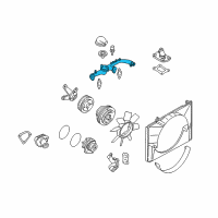 OEM Infiniti QX4 Outlet-Water Diagram - 11060-4W000