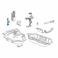 OEM 2001 Oldsmobile Bravada Fuel Tank Meter/Pump SENSOR KIT Diagram - 19121300