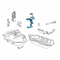 OEM GMC Sonoma Sensor Kit, Fuel Level Diagram - 25163484