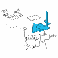 OEM Toyota Yaris Carrier Diagram - 74410-52020