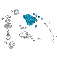 OEM 2018 Hyundai Elantra Manifold Assembly-Intake Diagram - 28310-03410