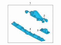 OEM 2022 Hyundai Tucson LAMP ASSY-CENTER GARNISH Diagram - 92409-CW140