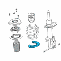 OEM 2020 Lincoln Corsair INSULATOR - ANTI-SQUEAK Diagram - LX6Z-5414-A