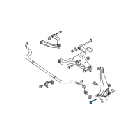 OEM Nissan Frontier Bolt Diagram - 40178-7S01A