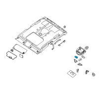 OEM Infiniti QX56 Bulb Diagram - 26433-7S010