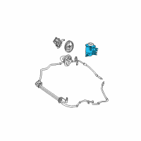 OEM Mercury Reservoir Diagram - 5F1Z-3E764-AA