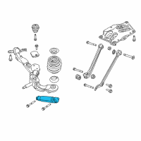 OEM 2021 Ram ProMaster City Shock-Suspension Diagram - 68295497AA