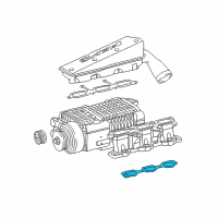 OEM Chrysler Crossfire Gasket Diagram - 5143103AA