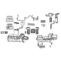 OEM 2005 Dodge Durango Sensor-Air Conditioning Diagram - 5061387AA