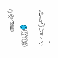 OEM 2010 Infiniti M35 Seat-Rubber, Front Spring Diagram - 54034-EG000