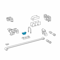 OEM Dodge Sprinter 3500 JOUNCE Bumper Diagram - 5128586AA