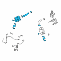 OEM 2011 BMW 750i xDrive Charge-Air Cooler Diagram - 17-51-7-575-404