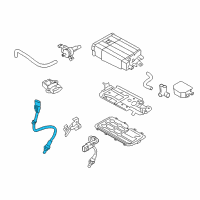 OEM 2016 Kia K900 Oxygen Sensor Assembly, Front Right Diagram - 392103C580