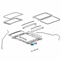 OEM Cadillac Motor Diagram - 22971787