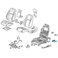 OEM Honda Clarity Msc Switch Unit (Graphite Black) Diagram - 81650-TRT-A01ZA