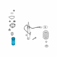 OEM 2008 BMW X6 Protective Tube With Support Pot Diagram - 33-52-6-776-132