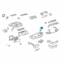 OEM 2005 Buick LeSabre Module, Blower Motor Control Diagram - 52480042