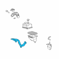 OEM 2004 Toyota Camry Inlet Duct Diagram - 17750-0H010
